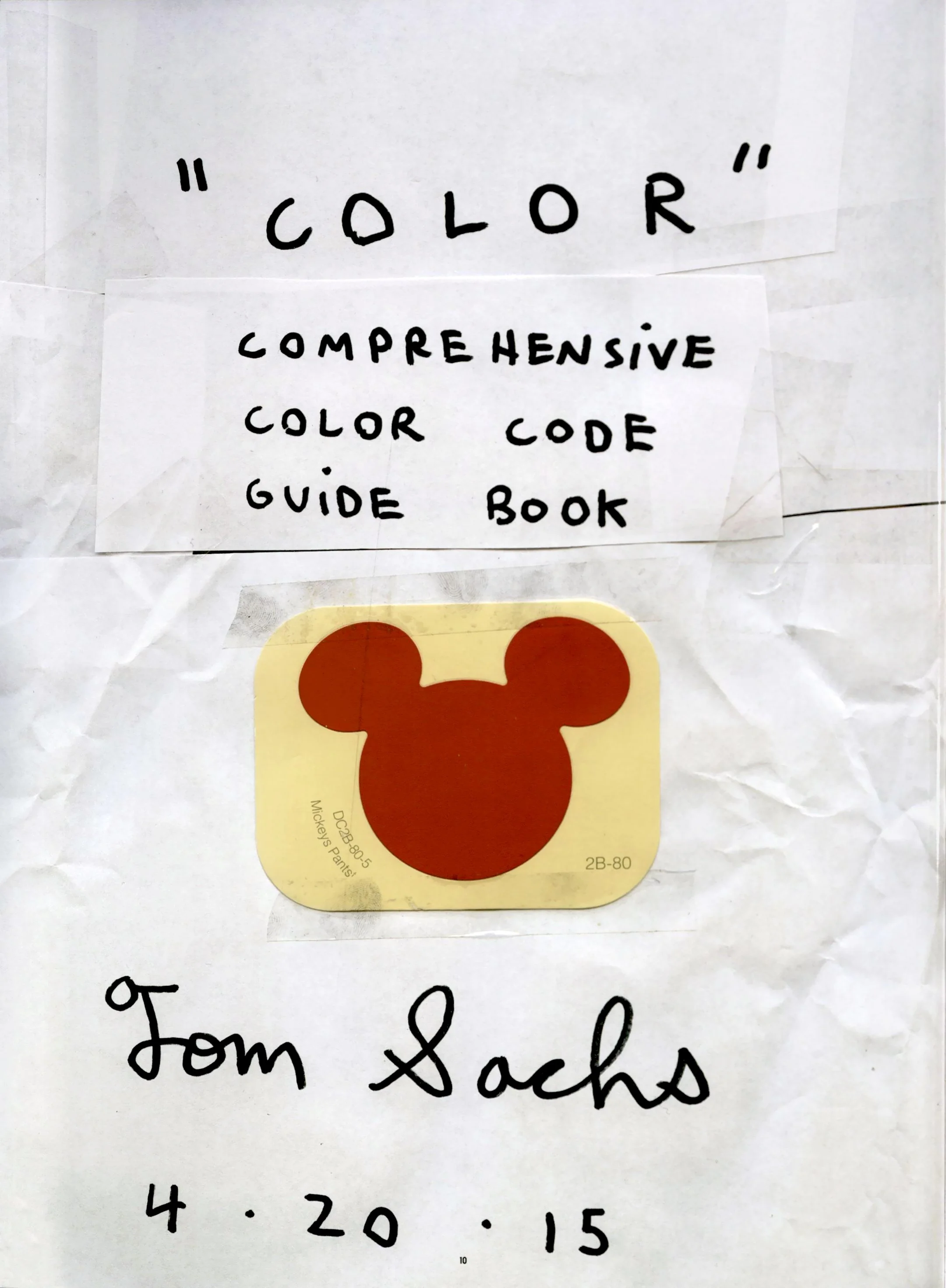 Tom Sachs publishes his “color code guidebook” in Frank Ocean’s magazine