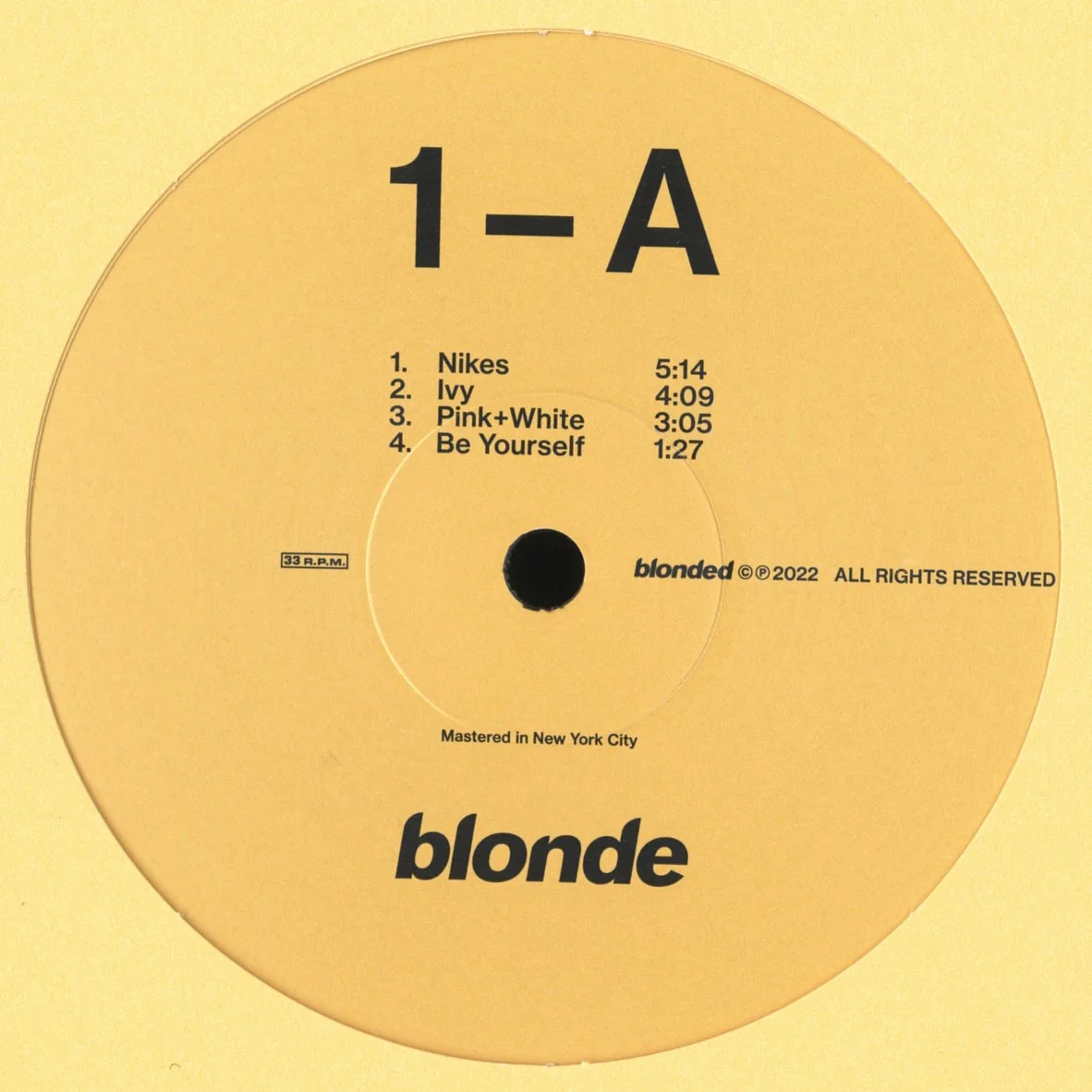 Vinyl 1–A