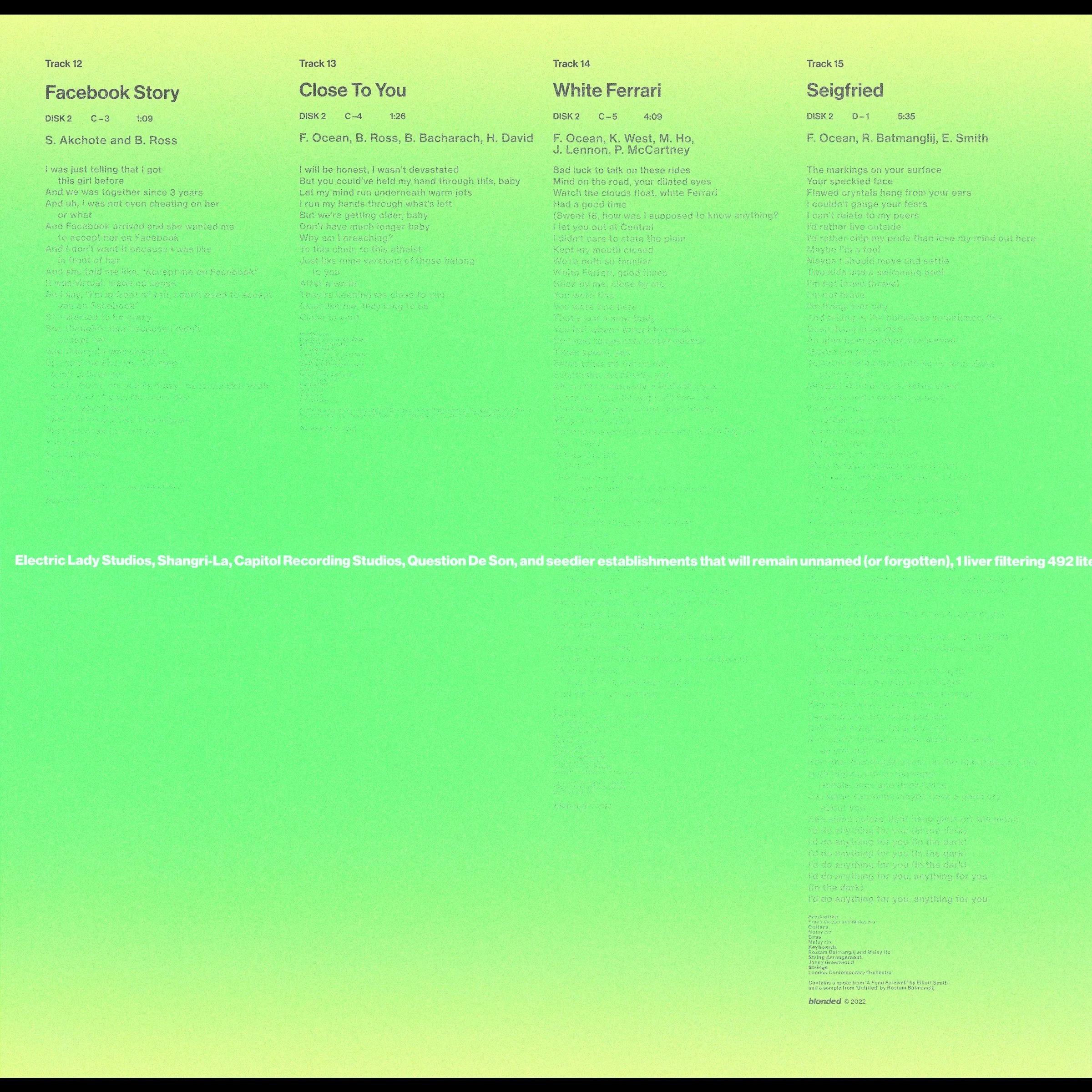 Blonde 6 - '22 LP Version - 0 - Scans - 6 - 'Cost of Master Recordings' Sheet - 2 - Page 4 scale down contrast 95q.jpg