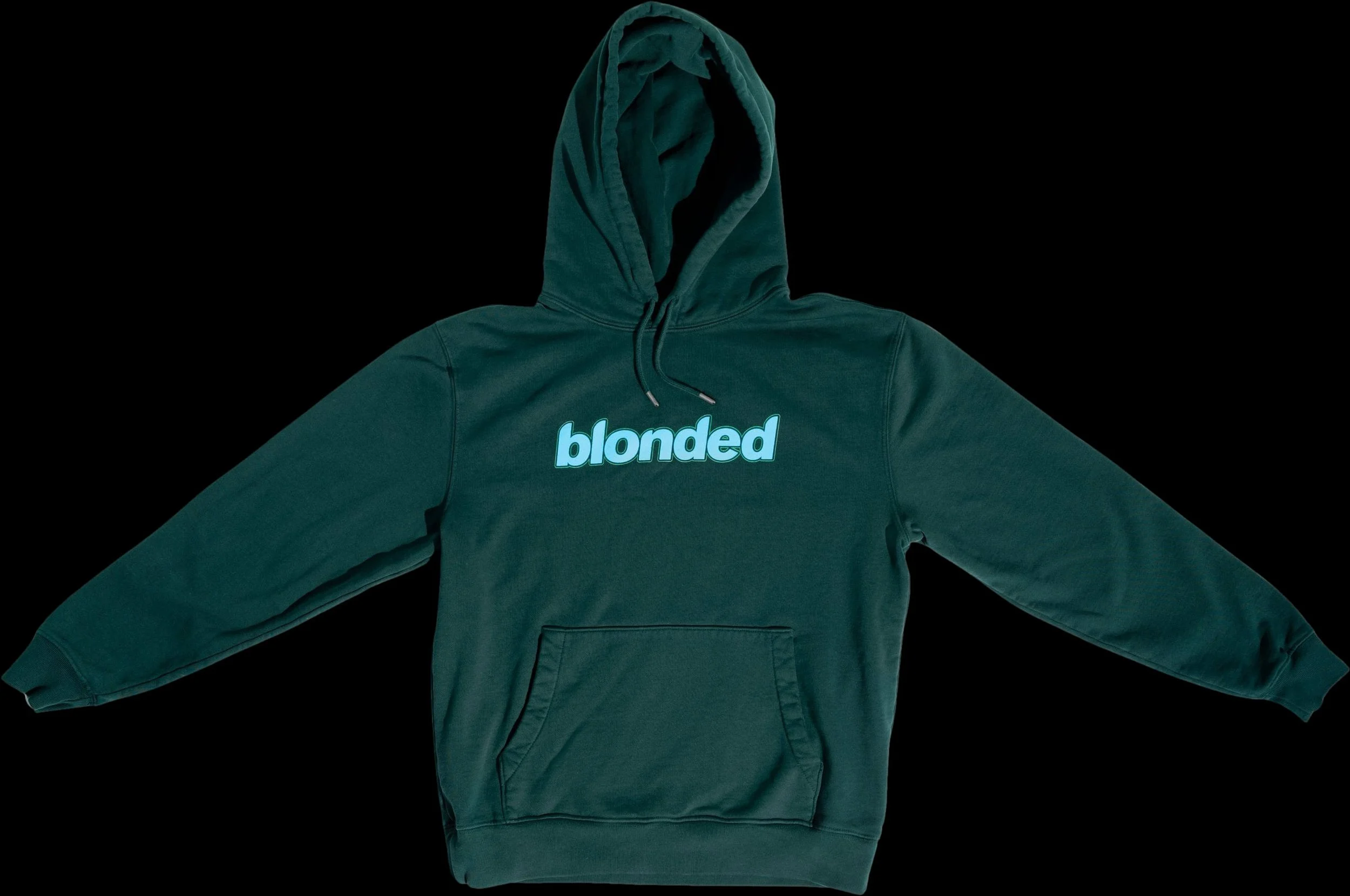 Logo Hooded Sweatshirt (Green/Blue)