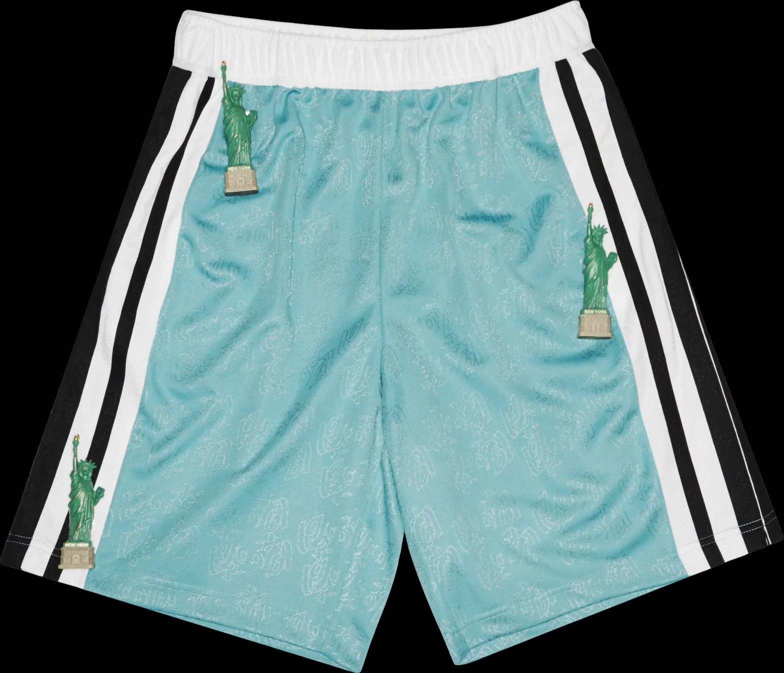 Jacquard Soccer Shorts (Slate Blue)