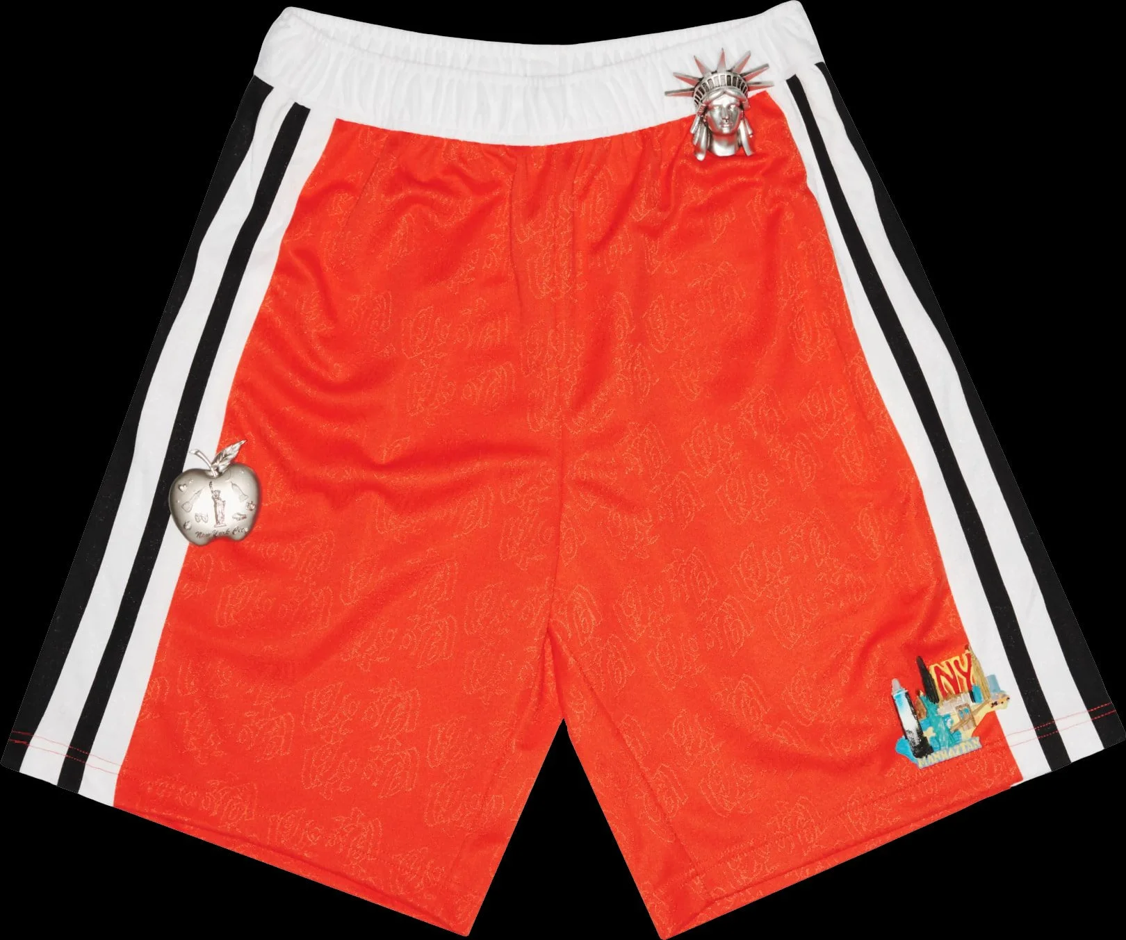 Jacquard Soccer Shorts (Red)