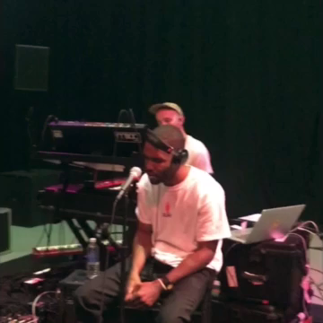 Frank Ocean, Buddy Ross strip down “Nikes” in live rehearsal video