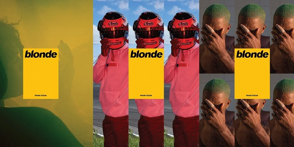 (Banner) Blonde, Frank Ocean.