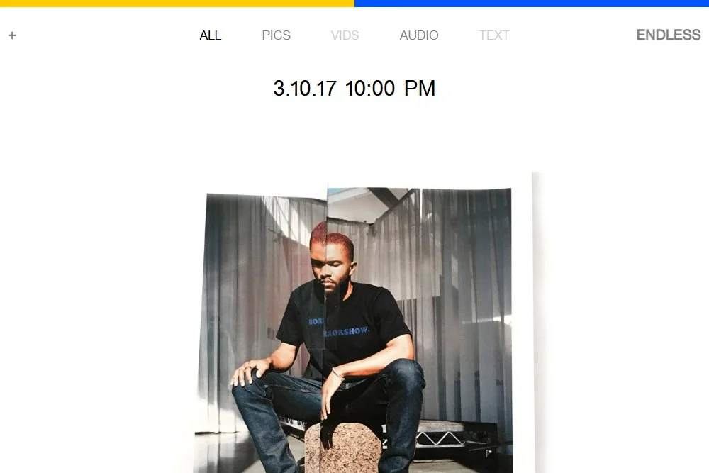 Frank Ocean changes website to ‘blonded.co’