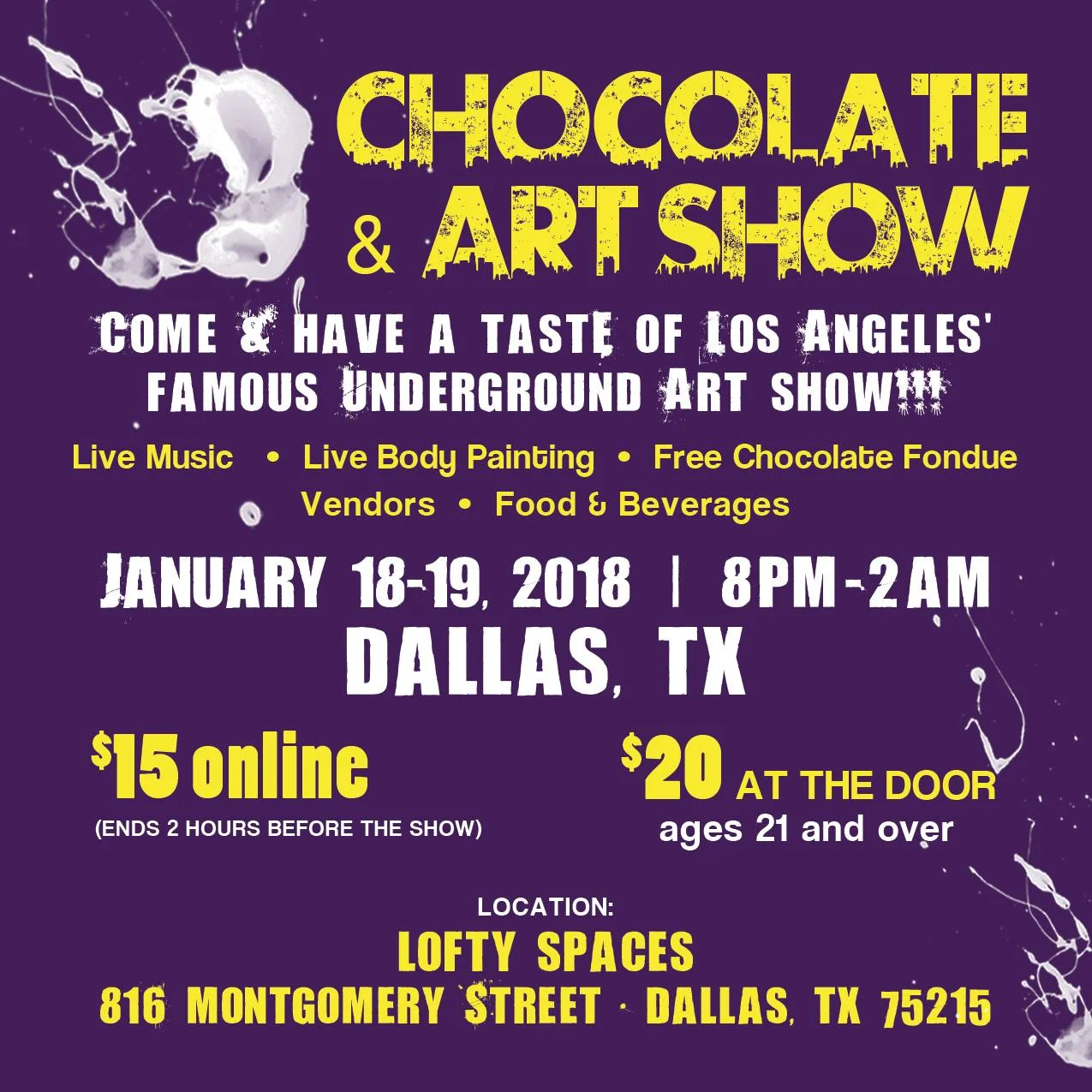 CHOCOLATE & ART SHOW