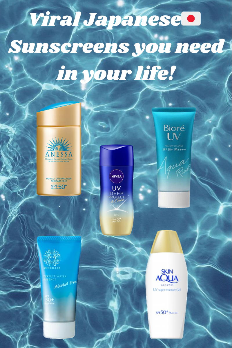 Viral Japanese Sunscreens you need right now