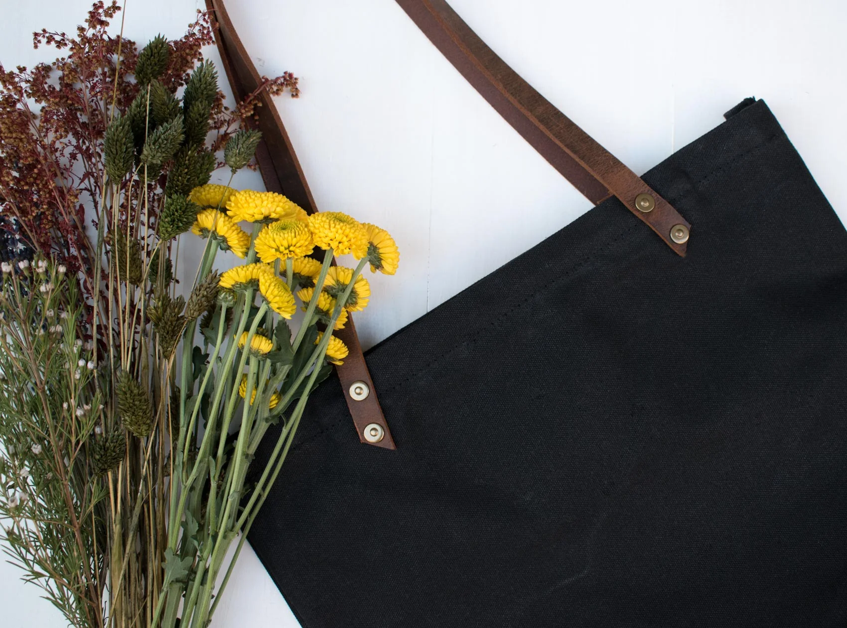 Michio Aluna Coal Miner Waxed Canvas Tote Bag