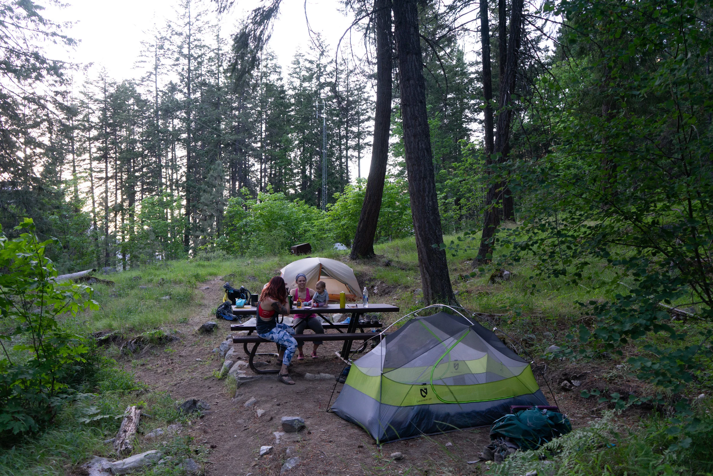 Campsite in Stehekin 