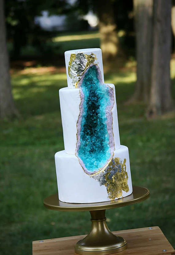 Geode Cake