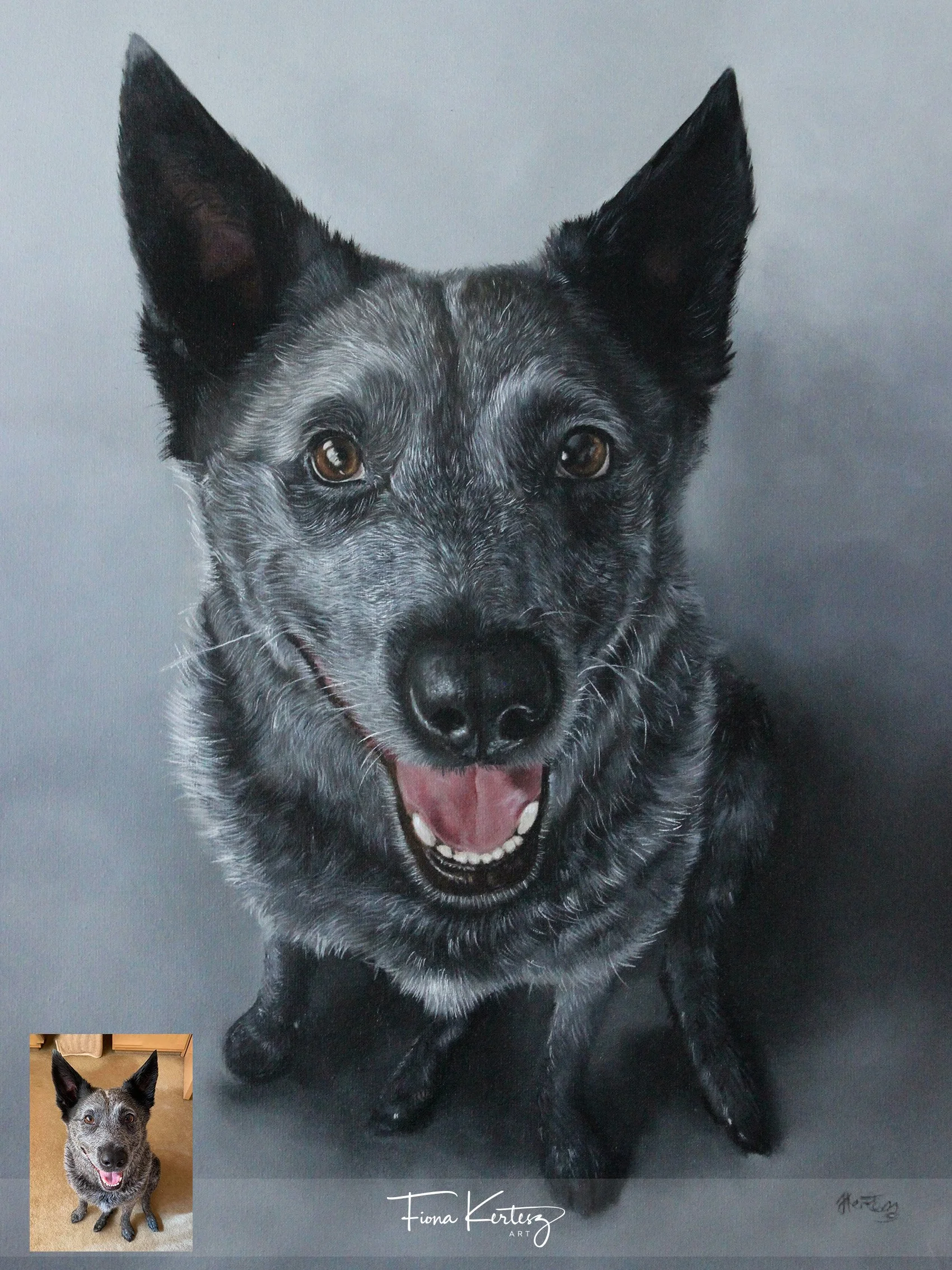 Ronnie, 12 x 16"