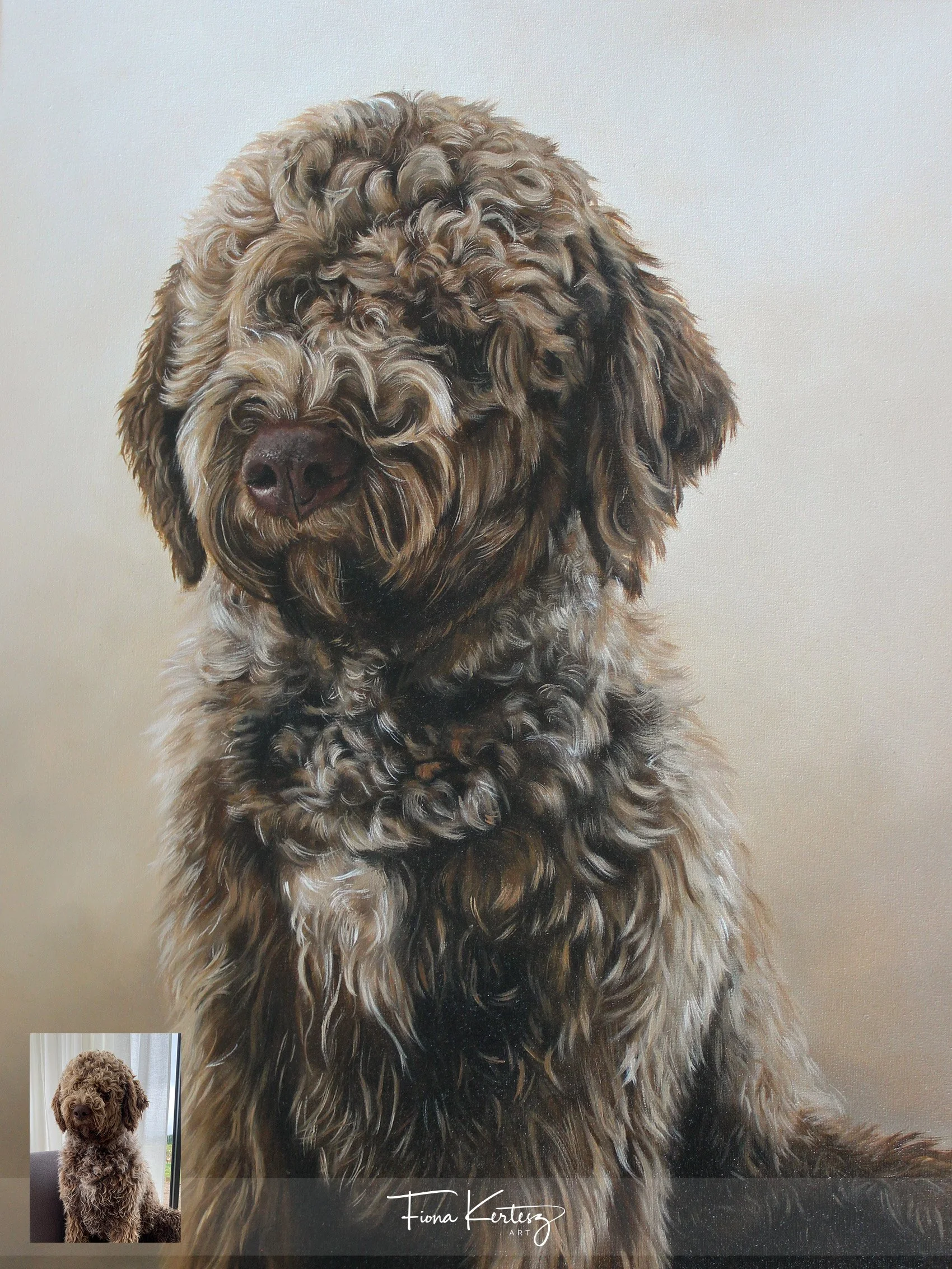Zinny, 18 x 14"