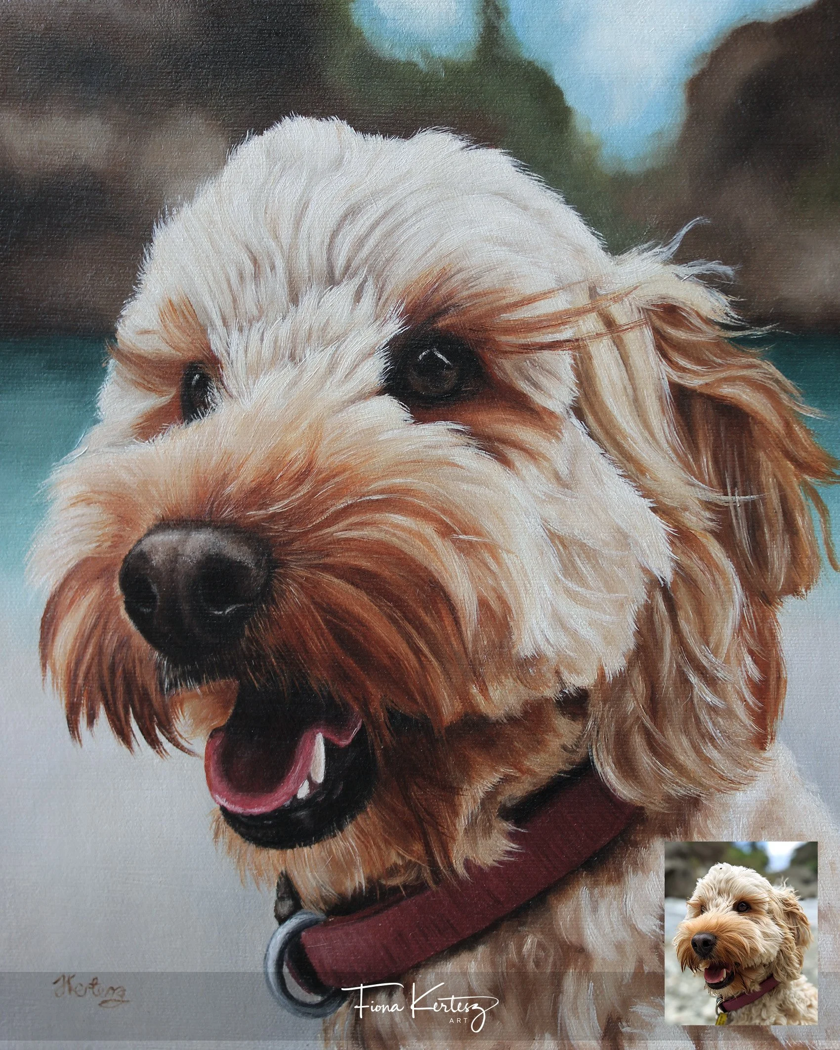 Poppy, 10 x 12"