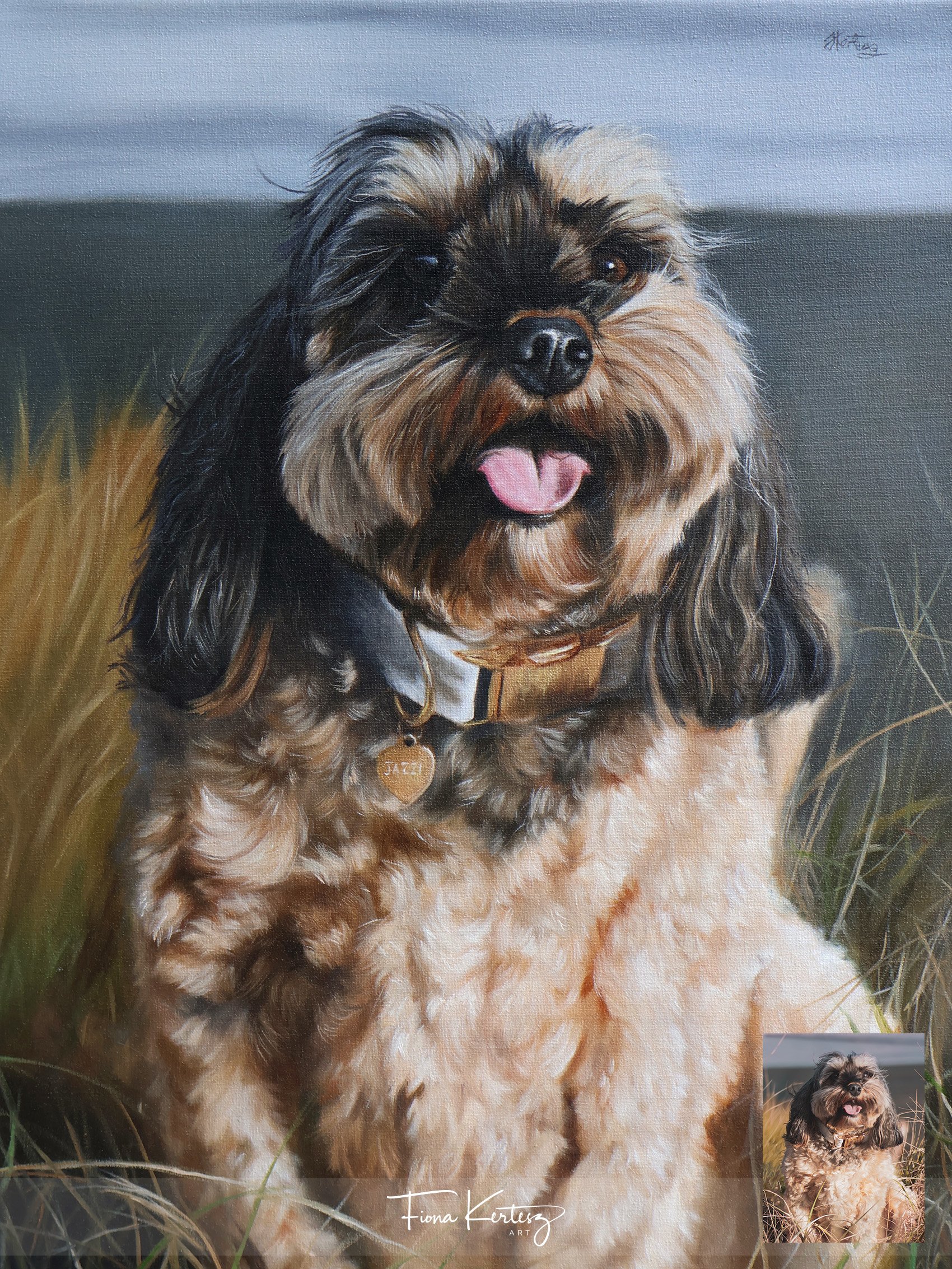 Jazzi, 12 x 14"