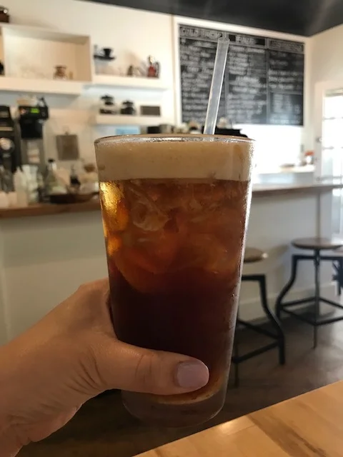Ali’i Coffee - Locally roasted coffee, tea, and food. Try their “coff-tails.” https://www.aliicoffee.com/