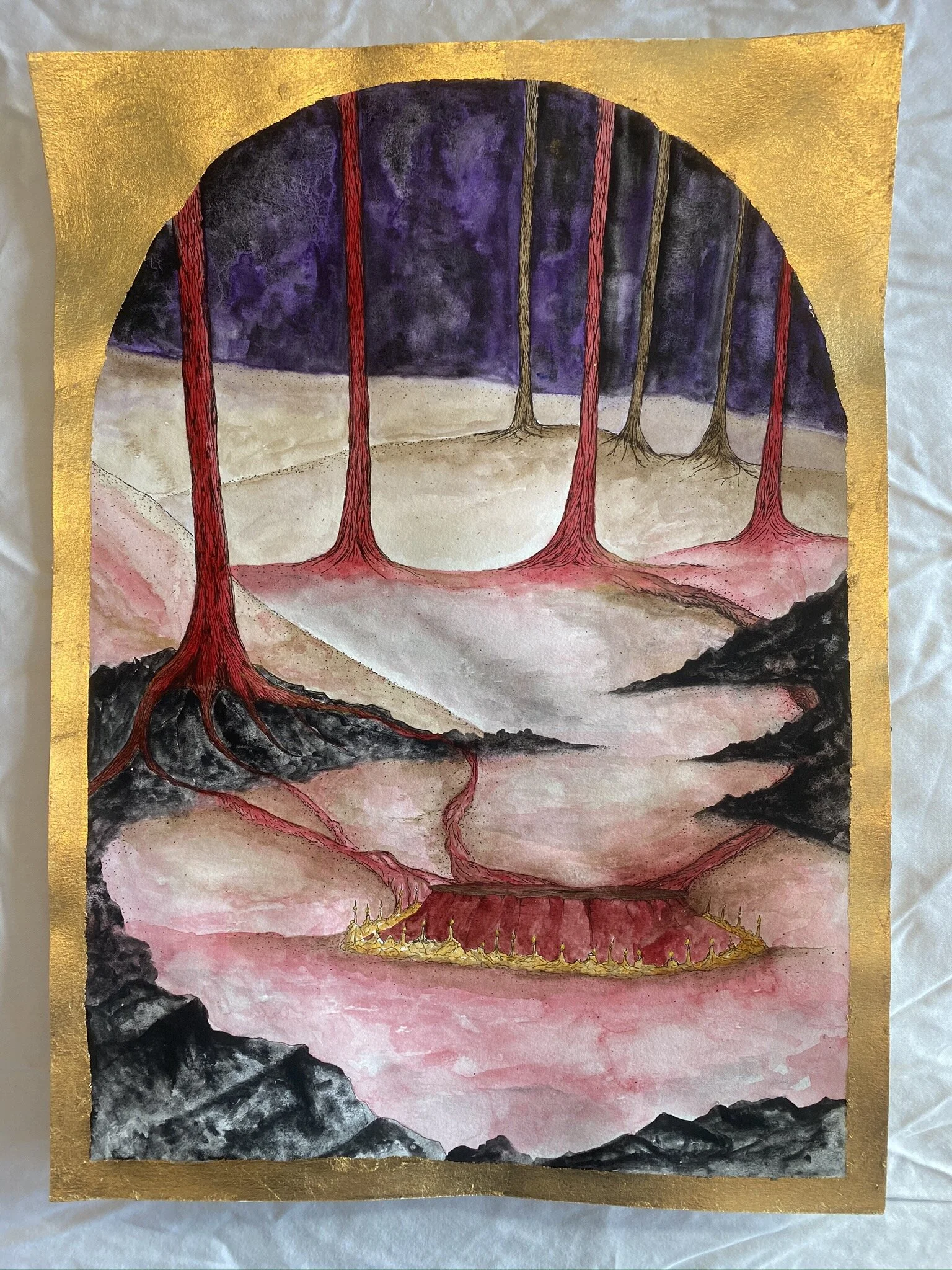 The Caretaker (right panel)