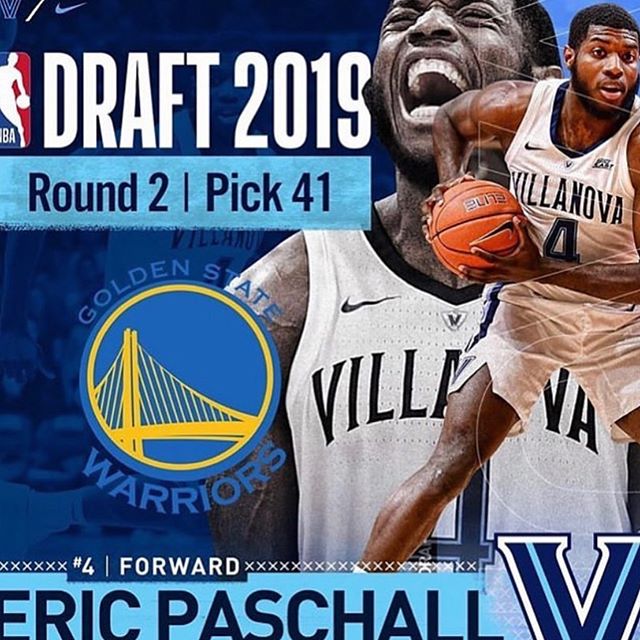 @warriors with the steal of the draft! Dub nation congrats! More championships to come!!!!! @epaschall4 has dominated and won at every level. A true winner! #citypride #rookieoftheyear 👀