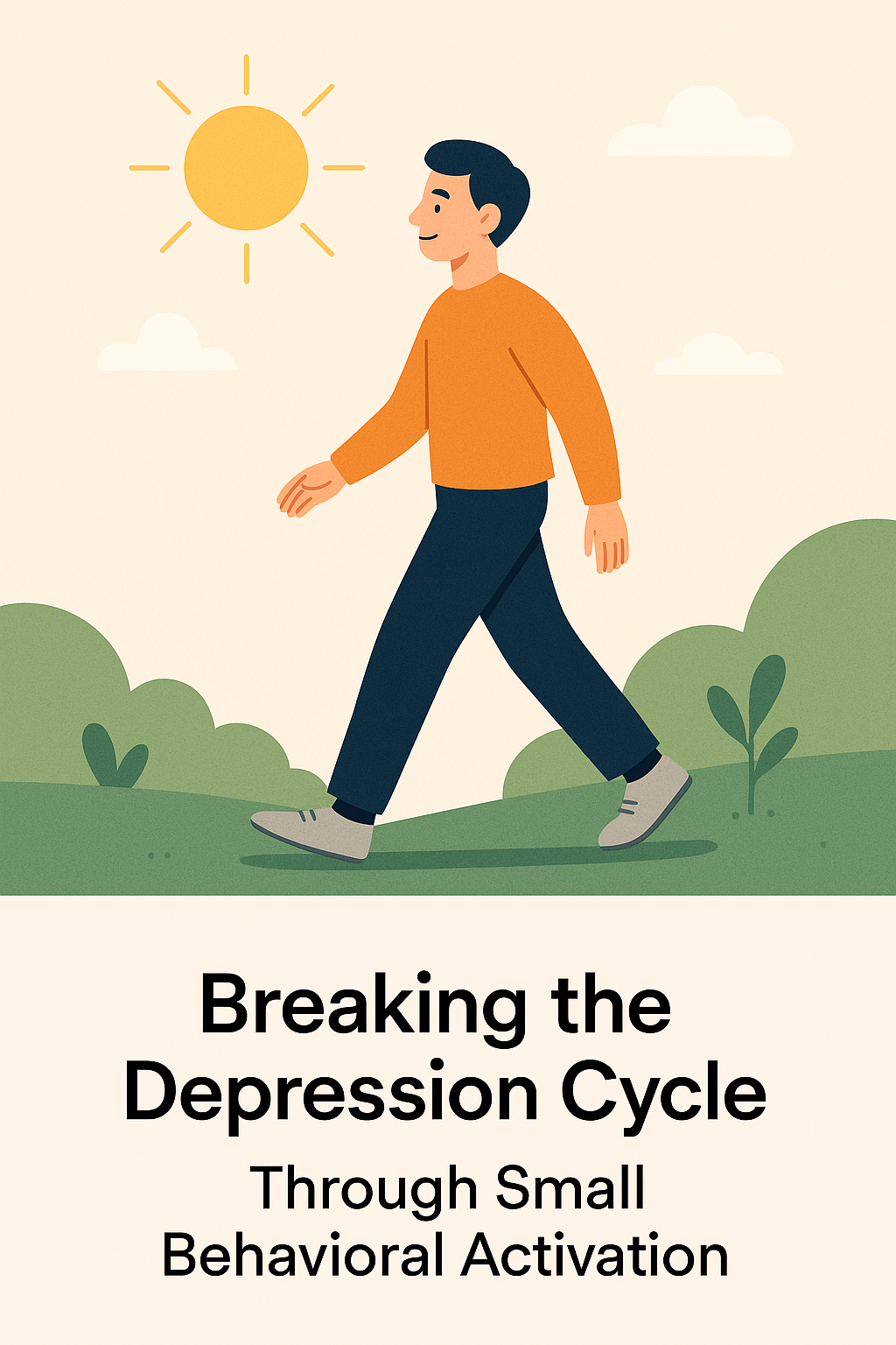 Breaking the Depression Cycle Through Small Behavioral Activation