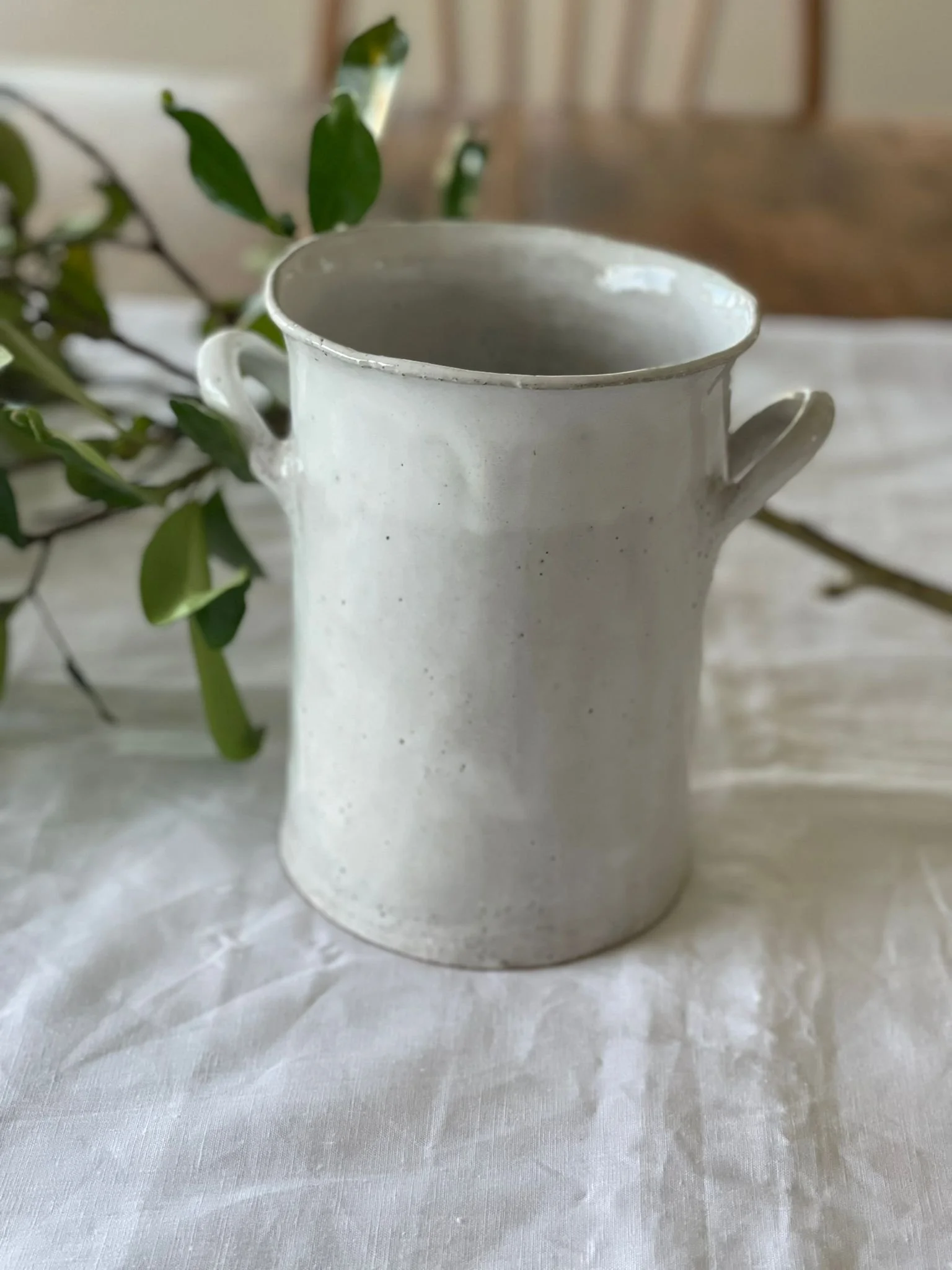 PHARMACY WHITE PARIS VASE X SMALL