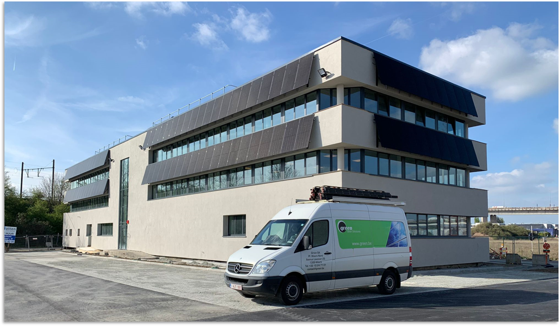 Immeuble Beaulieu Machelen - PV brise lumière