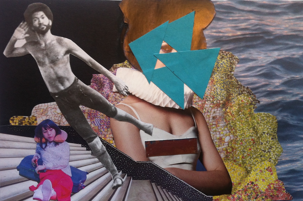 Ira Ferris, analogue collage, 2017