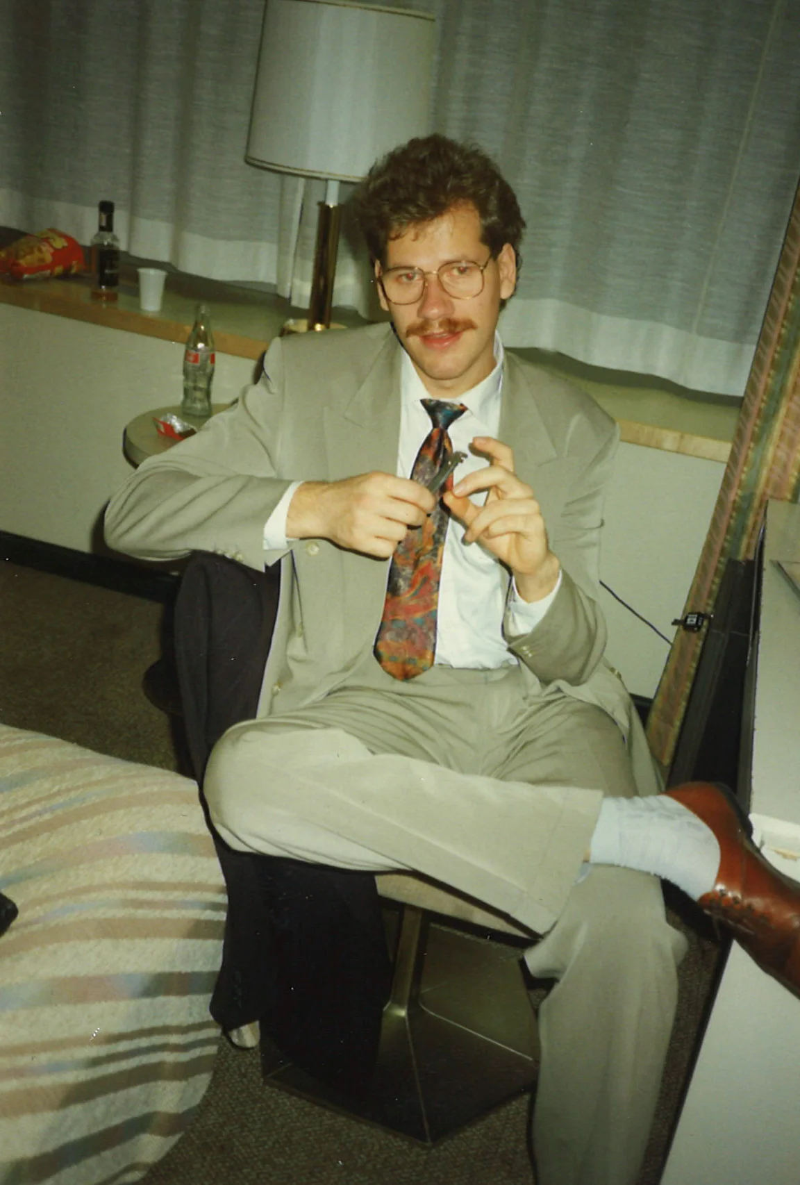 Bengt-Olof i Rovaniemi, året är 1990.