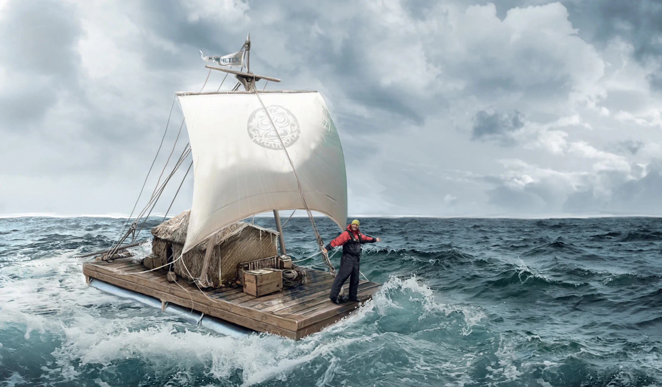 The Baltic Kon Tiki Expedition. 