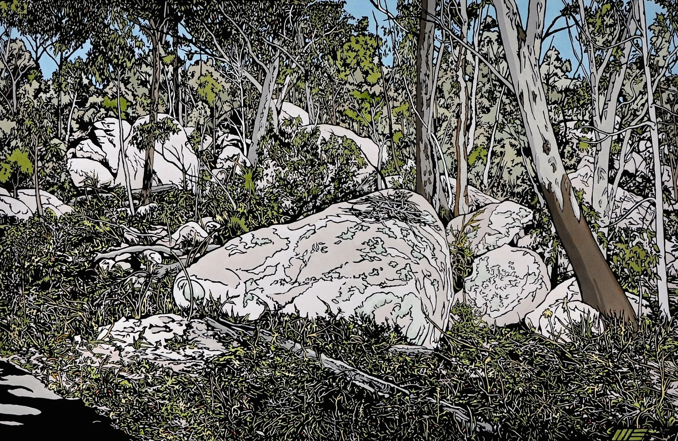 Road through the Granite Belt 2