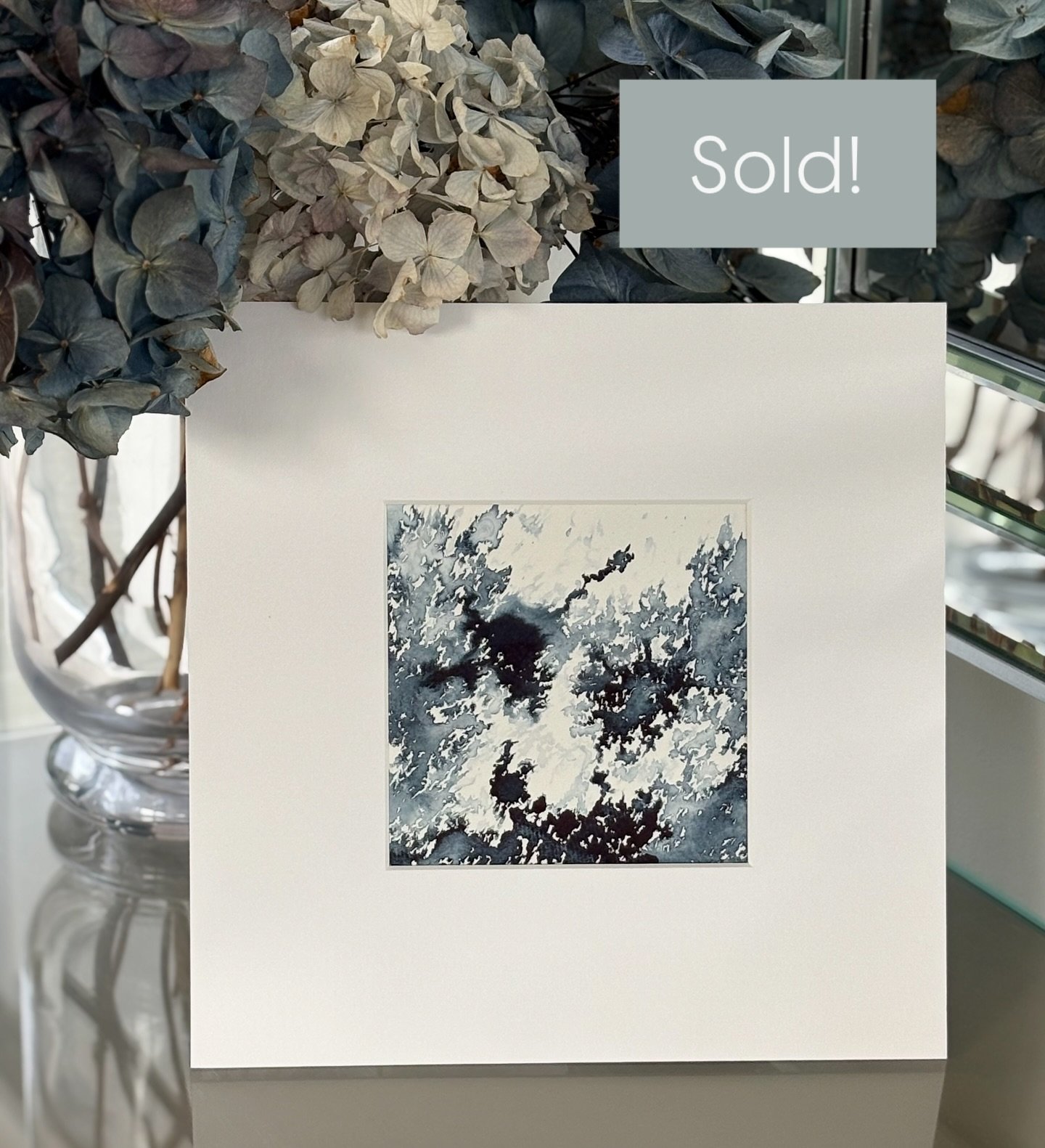 ✨ Sea Shift has found its new home! 🩵

I&rsquo;m so happy (and a little emotional!) to see this one go &mdash; it was such a joy to paint. I wanted it to capture that moment between calm and movement, when the sea feels alive and ever-changing. 🌊

