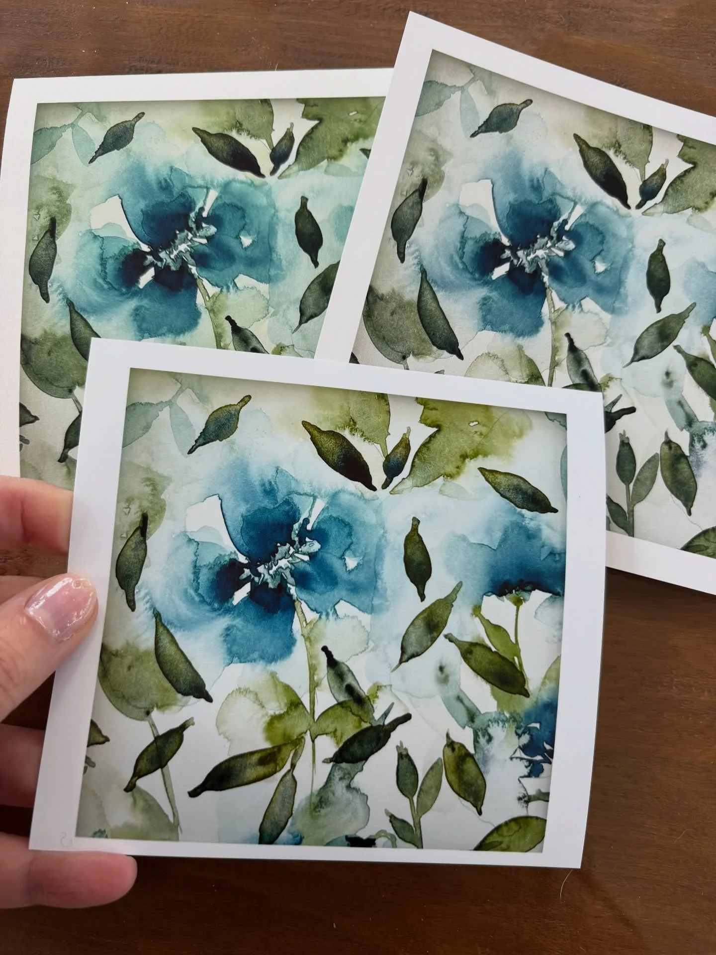 Samples have arrived so I can choose the right paper for printing - exciting 💫

My plan is to offer originals and print options - if you&rsquo;d like to be the first to see the full mini collection please sign up to my newsletter the link is in my b