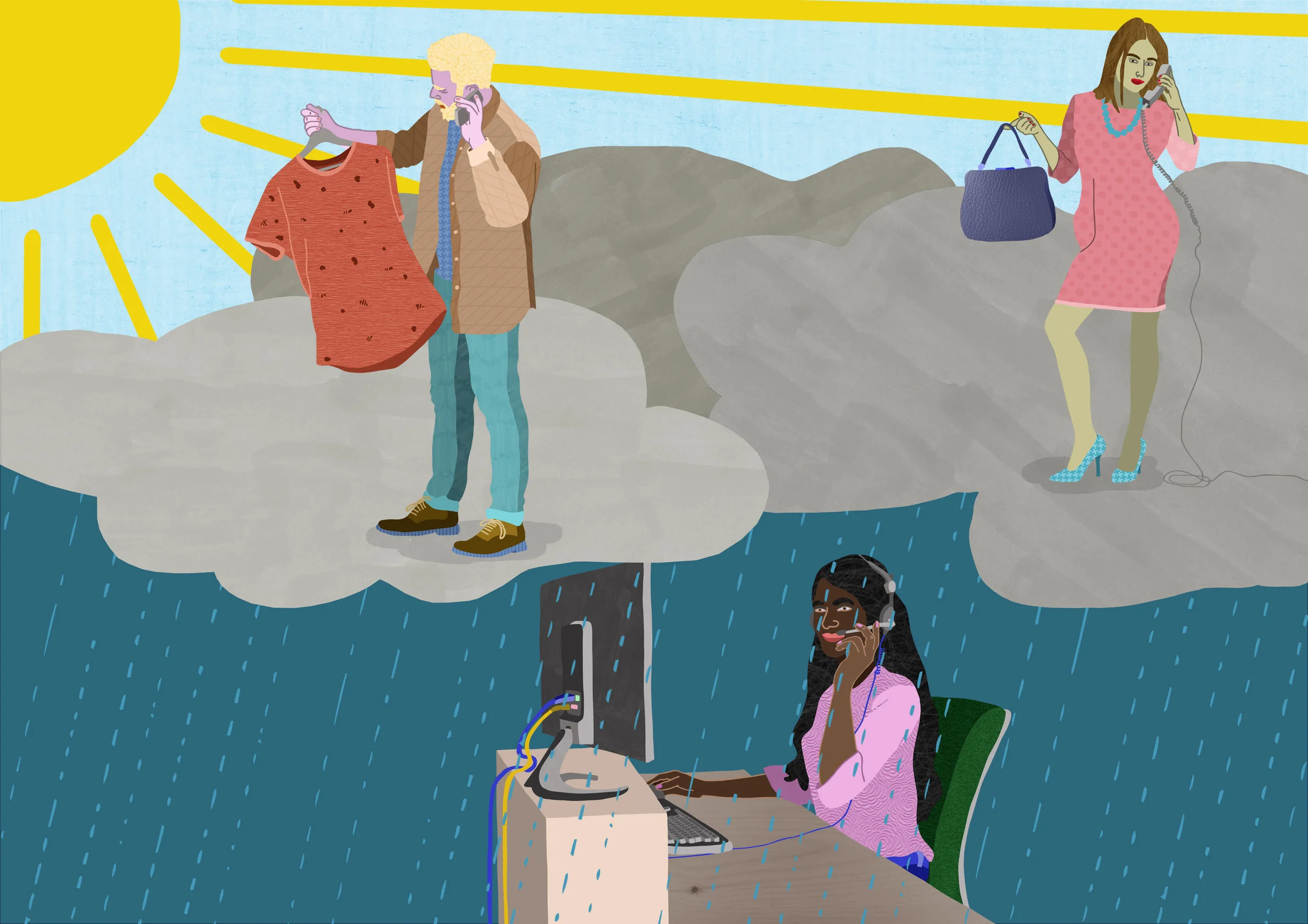 Illustration by Ellis van der Does . Check out her Instagram here .