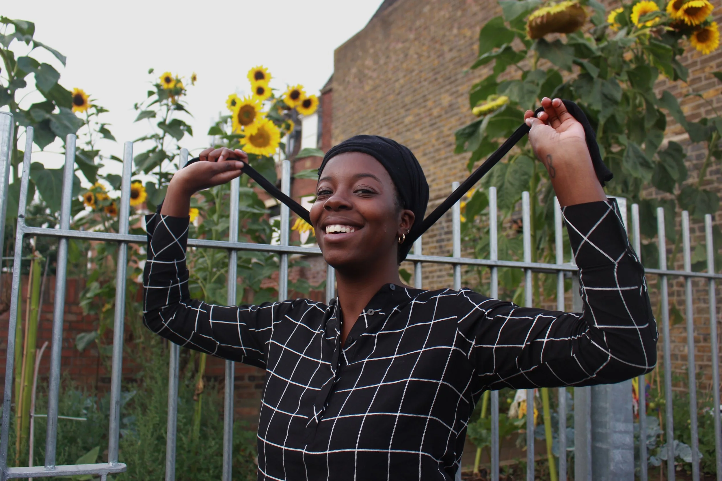 Akua, postgraduate student TIGHTS “When we were kids, me and my sister used to put tights on our head, pretend we had long hair, and play grown- ups. Now, I wear tights to protect my hair, which definitely came from my mum. She used to pay for us to get our hair steamed at the hairdressers. If we didn't wear tights to bed and messed up our hair, she would get sooo mad. I would always do it, except later when I started staying at my friend's houses when I was a teenager – I was a bit too embarrassed.”