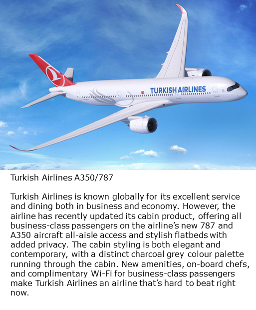 Turkish Airlines A350/787