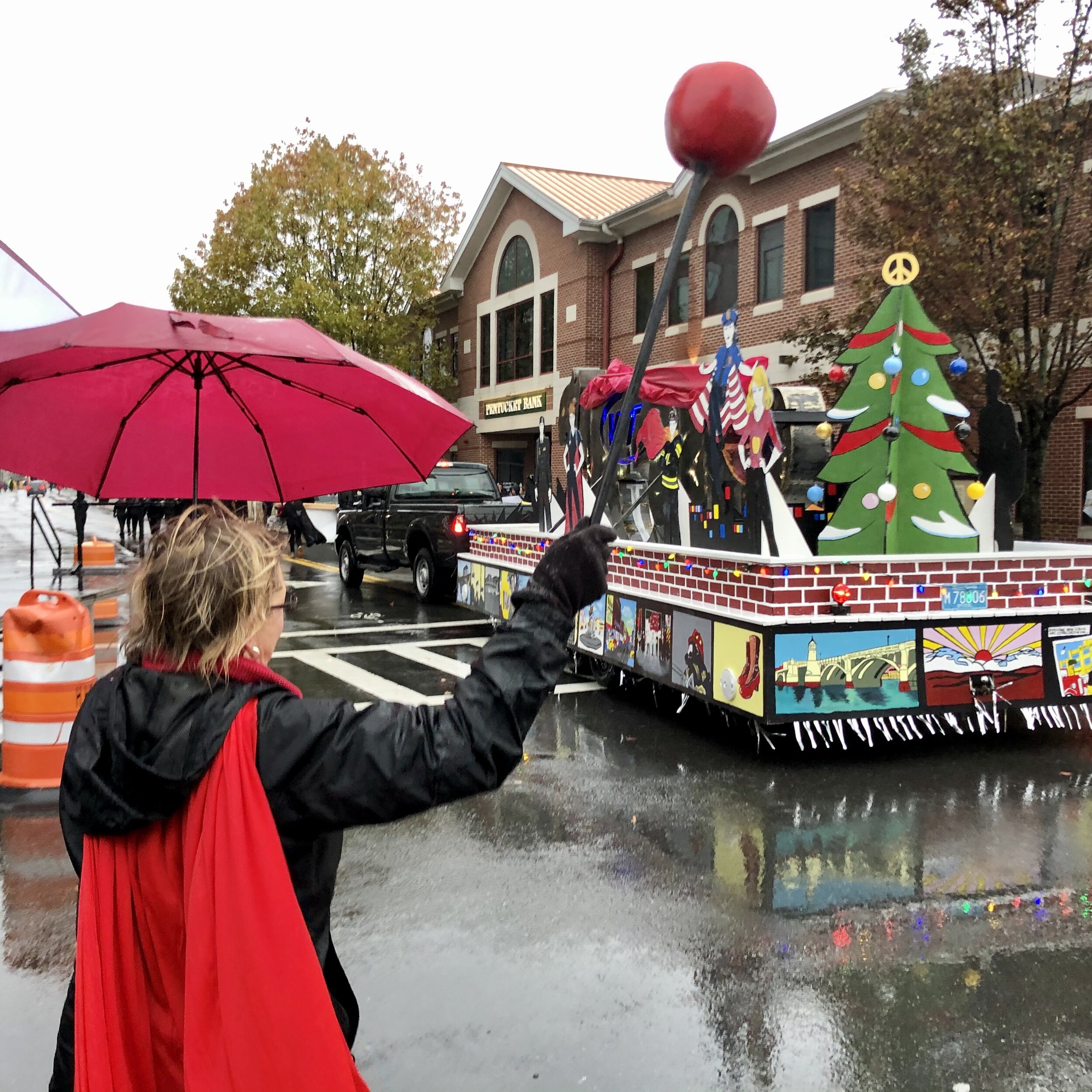 Whittier float wins First Place in Haverhill VFW Santa Parade