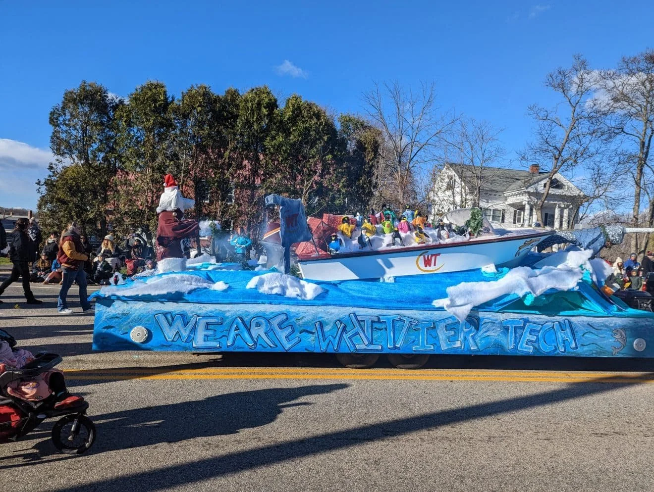 Whittier Tech Students Display Talents, Create School Float for