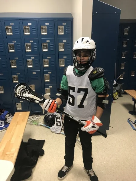 “Lacrosse helps me work harder to get better grades and I am now excited to come to school everyday.” - Izaack (8th grade)