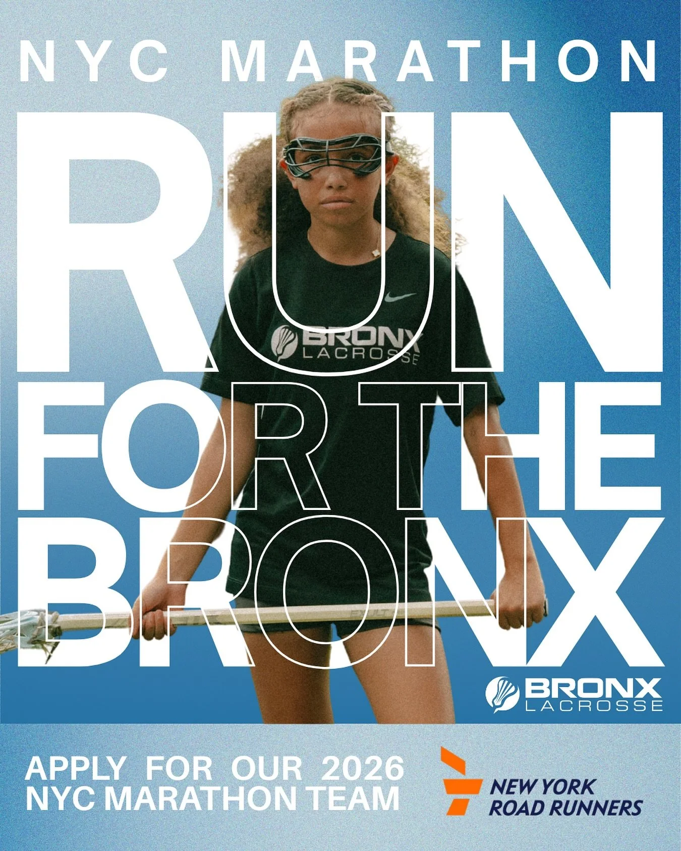 Team Bronx Lacrosse applications are now open for the 2026 TCS New York City Marathon.

This is a once-in-a-lifetime opportunity to run through all five boroughs while supporting our year-round academic, athletic, and mentorship programs for Bronx yo