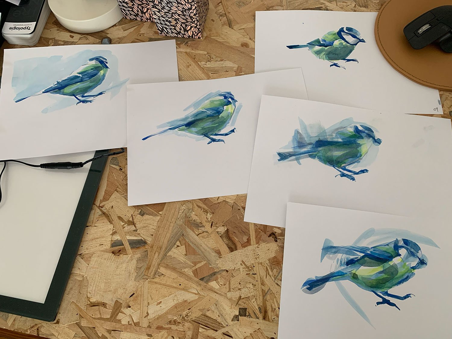 2023 Animation. Aquarelle.