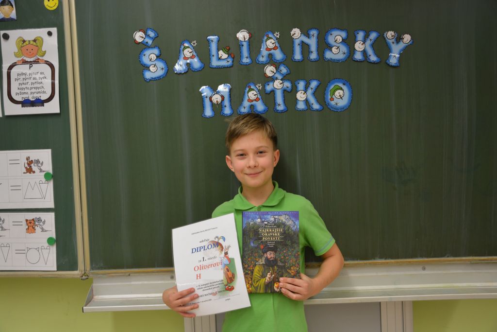 7.12.2016 – Competition “Šaliansky Maťko”