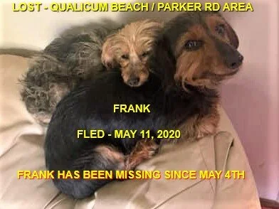 STILL MISSING - PARKSVILLE BC - MAY 4, 2020