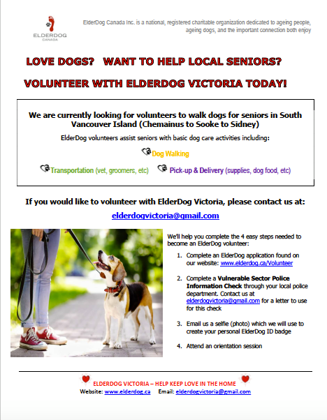 PSA - ELDERDOG FOR SENIOR DOGS