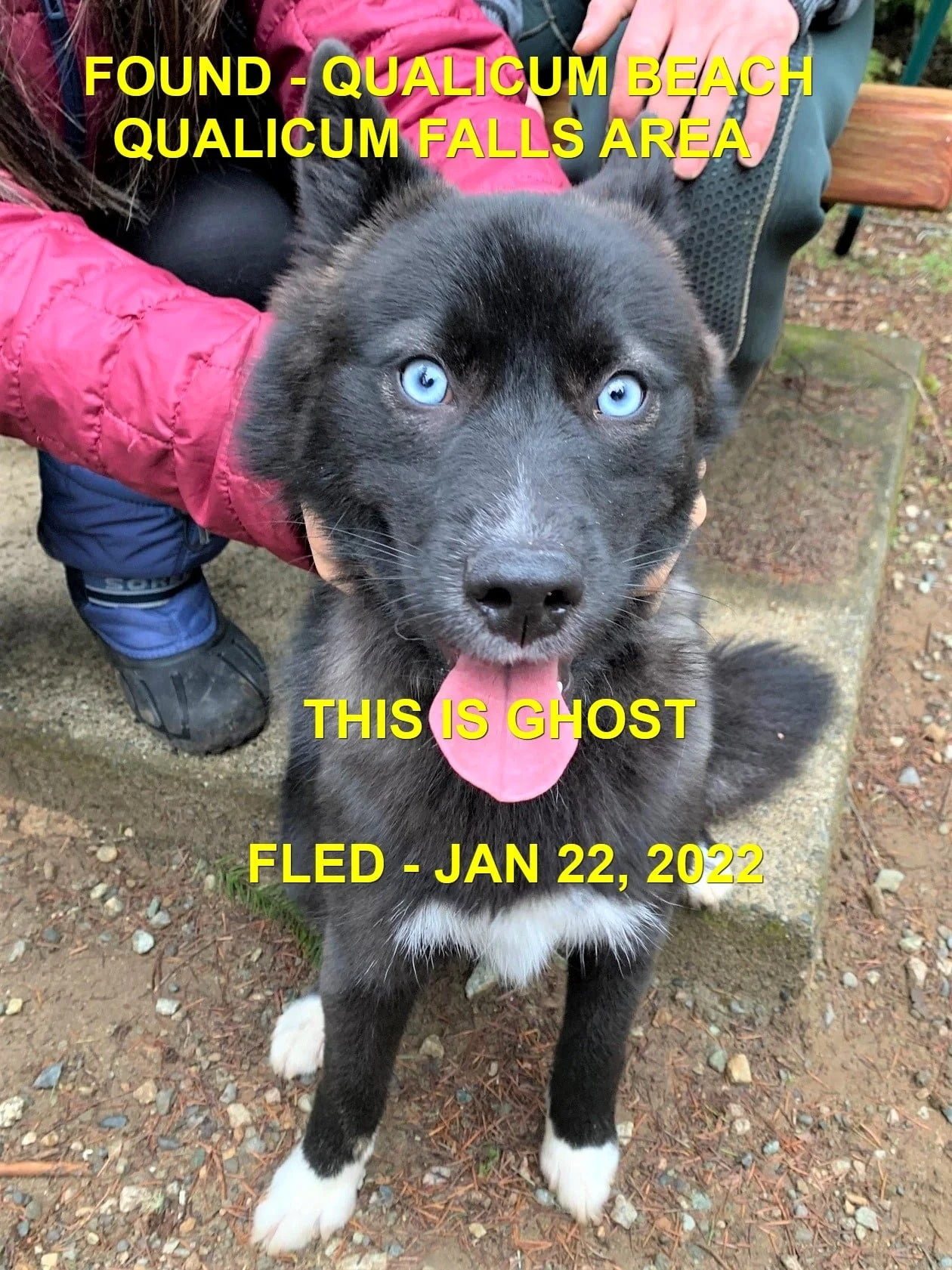 HAPPY ENDINGS - QUALICUM BEACH BC. / GHOST / JAN. 22, 2022