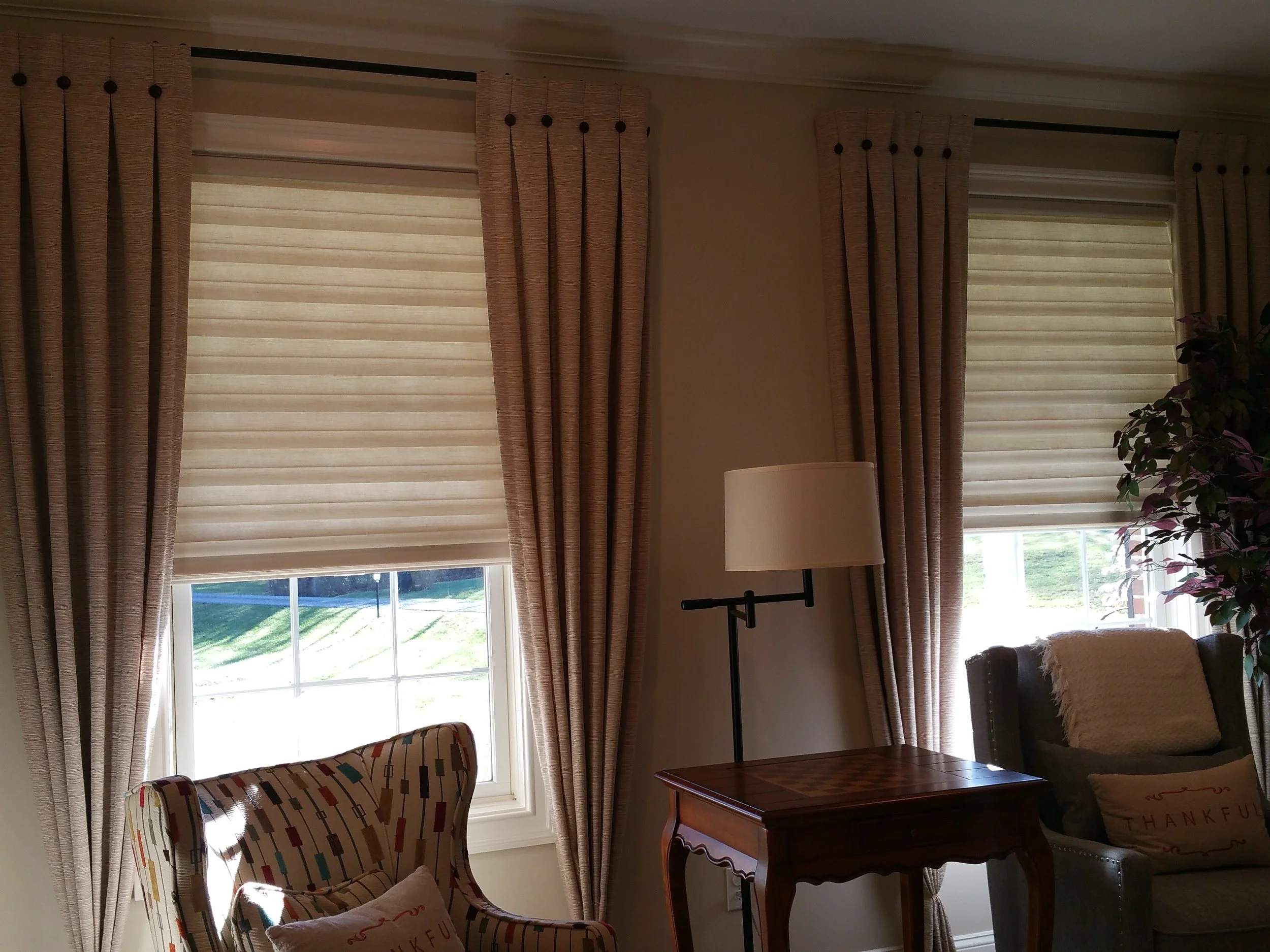 Custom box pleat draperies.jpeg