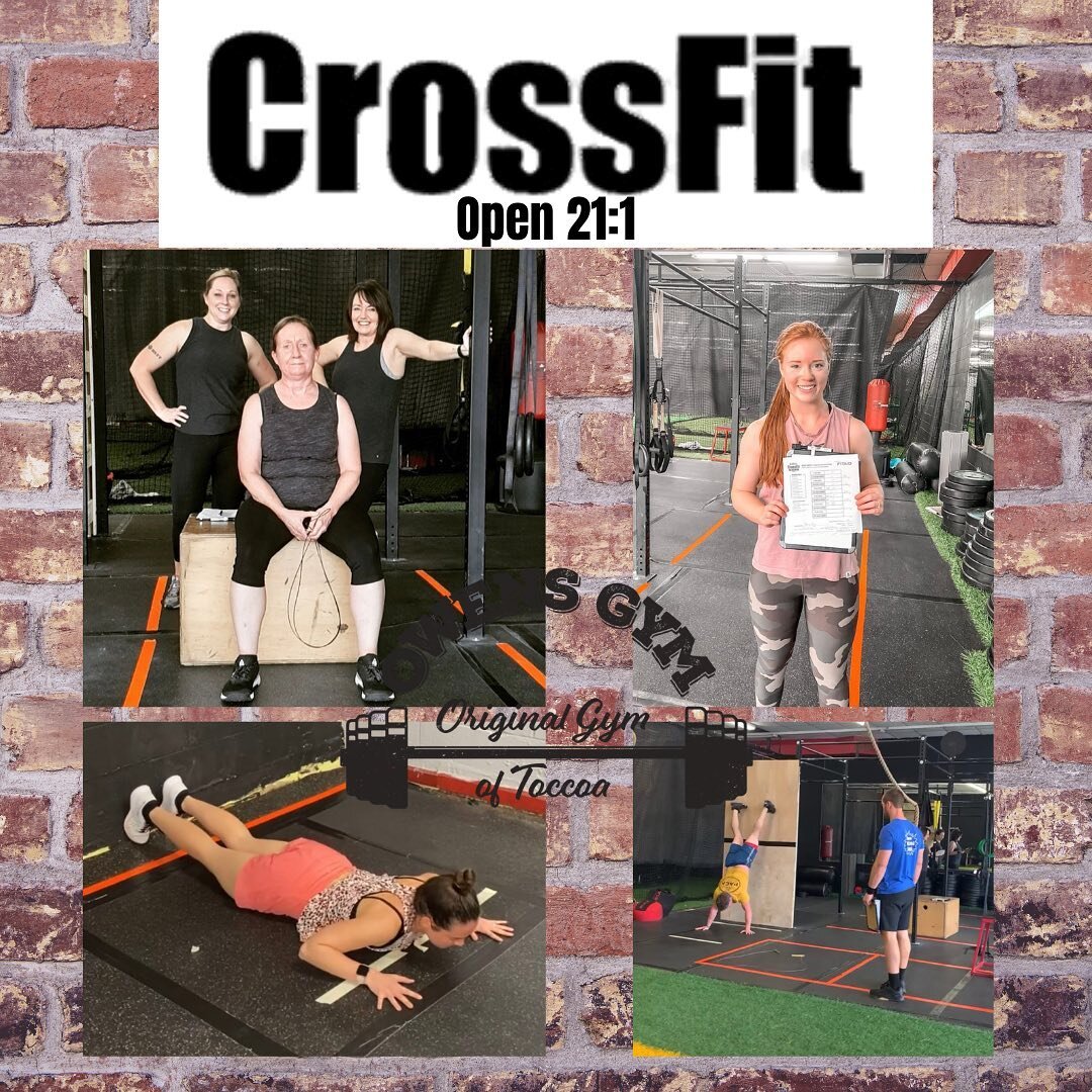 Our athletes did awesome taking on the first section of the CrossFit Open 🏋️&zwj;♀️
Only a few are pictured here, but each one of them gave their absolute best effort during this workout 💯💯💯
- 
CrossFit classes are offered 6x a week so come join 