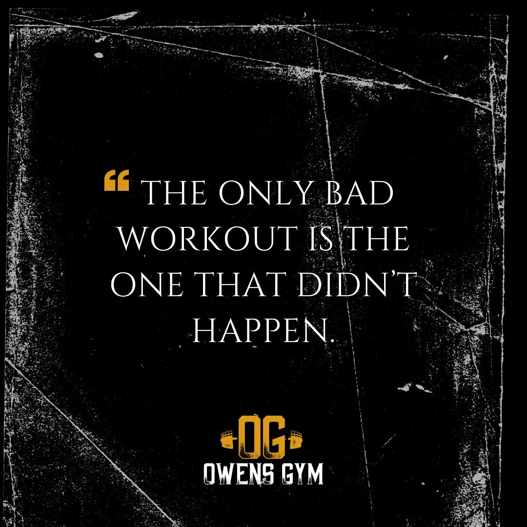 Mid week motivation to stay on track and keep working towards your goals!

#theog #owensgym #motivation #fitness #workout