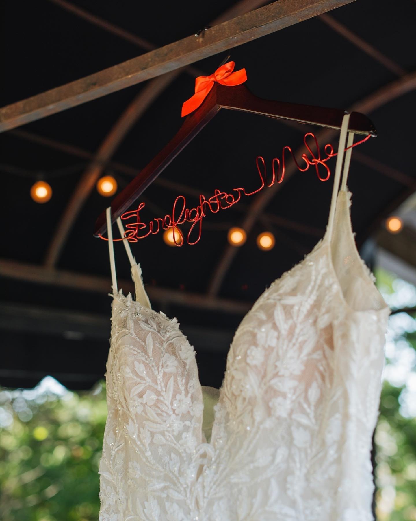 &ldquo;Firefighter Wife&rdquo; 🔥 🧯👨&zwj;🚒🚒
&bull;
#firefighterlove #firefighter #weddingdress #weddingphotographer #lafayettela #broussardla #saidyestothedress #louisianawedding