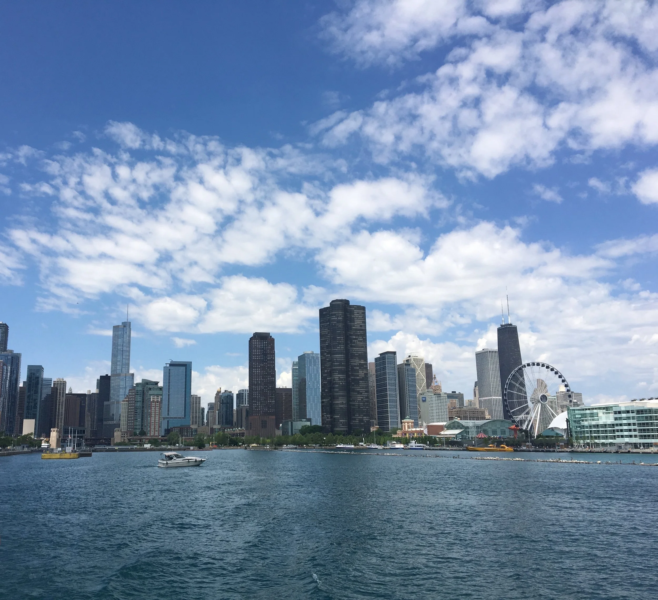 Chicago View of Skyline from Boat Tour 2.jpg