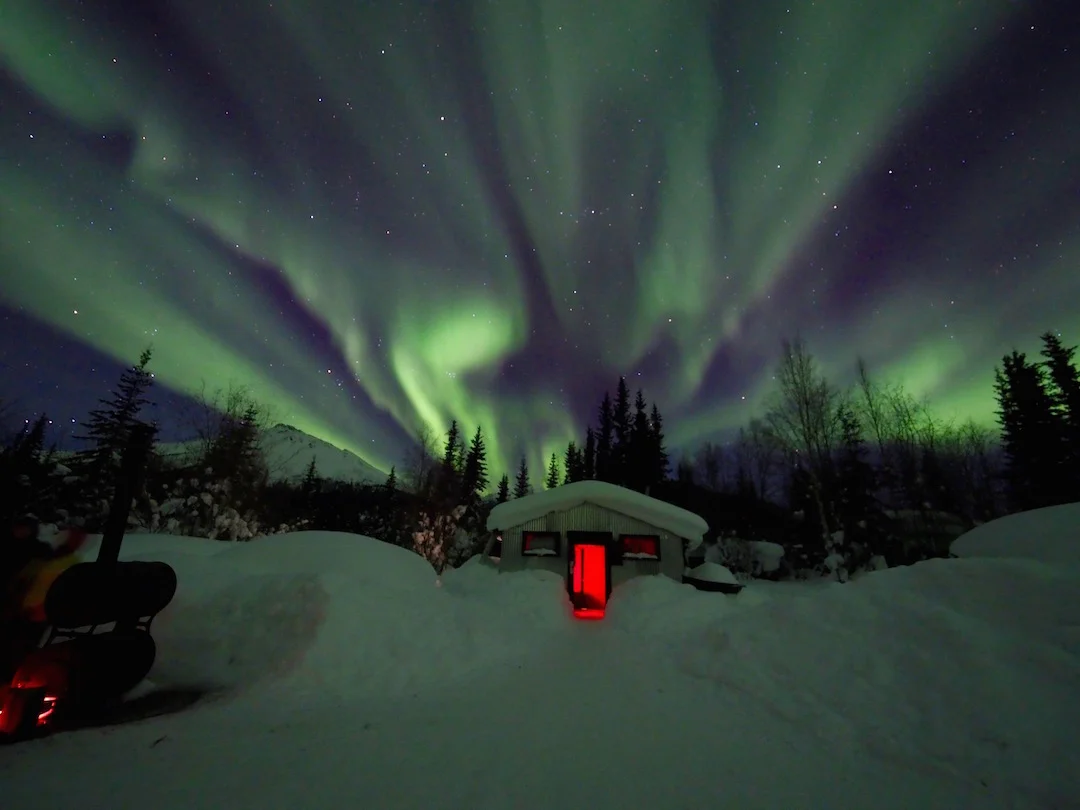 Northern Lights near Wiseman, Alaska