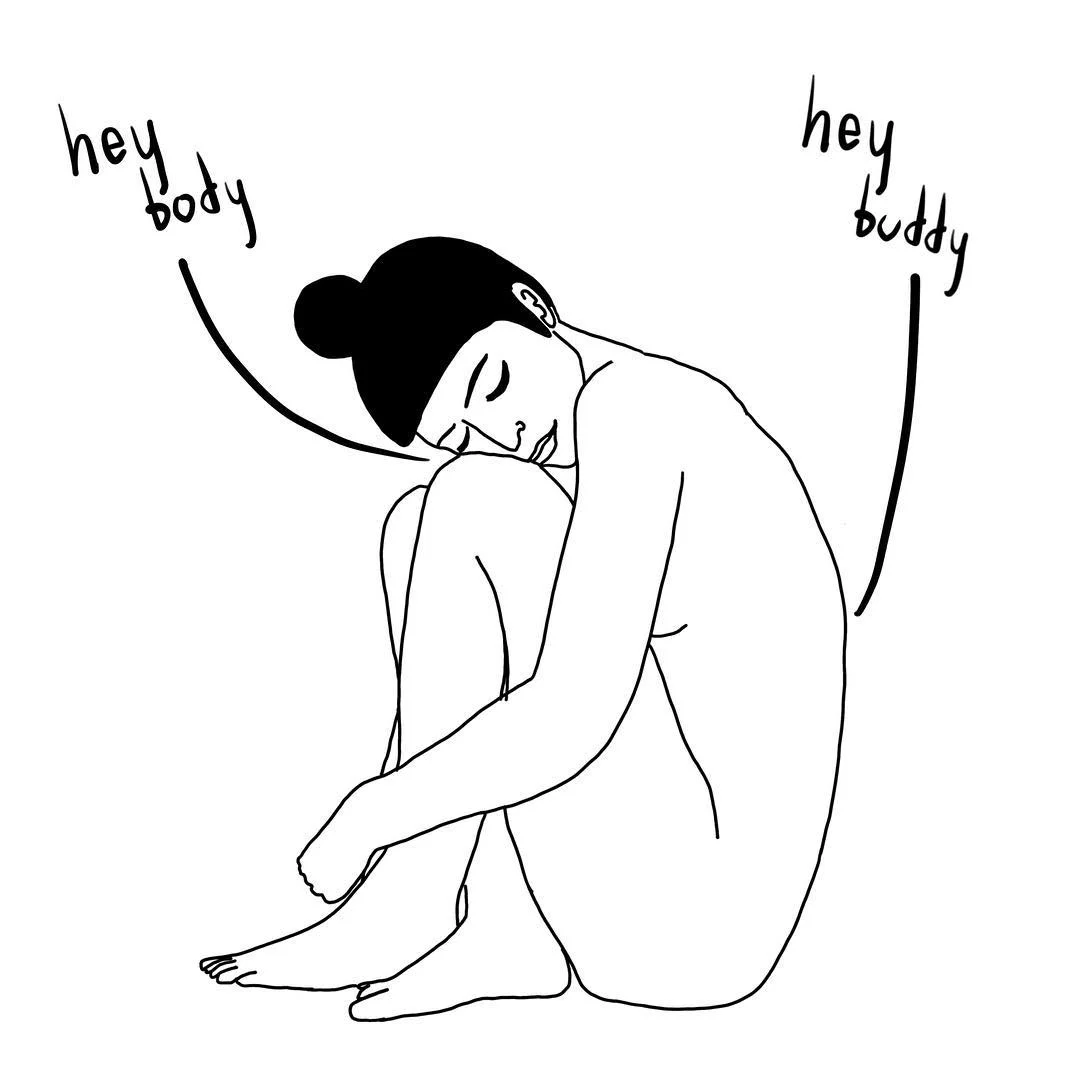 Hey body, hey buddy