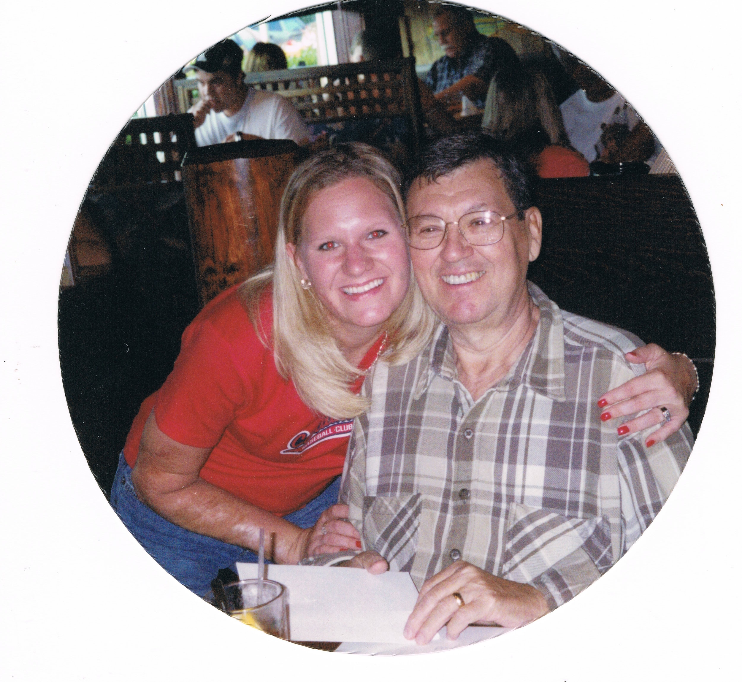 Dad and me - Father's Day - June 2004 -
